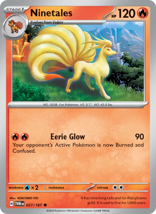 Ninetales 027 – Non-holo