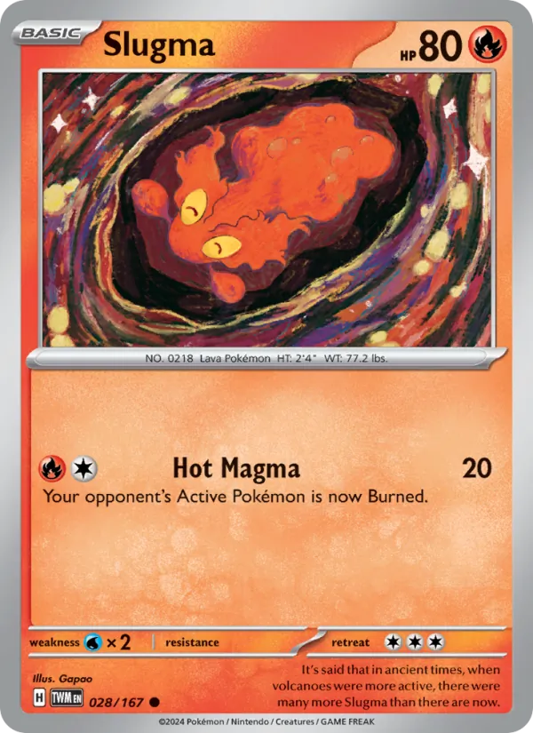 Slugma 028 – Non-holo