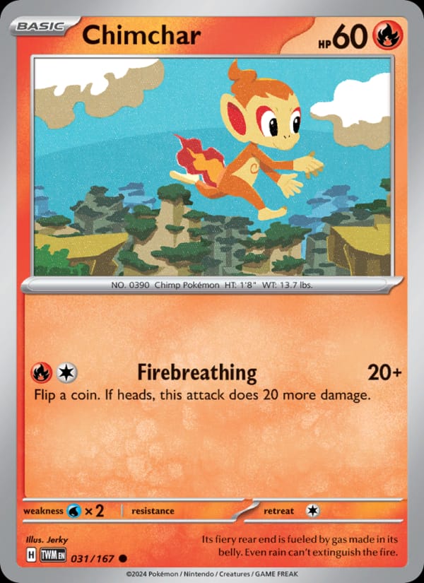 Chimchar 031/167
