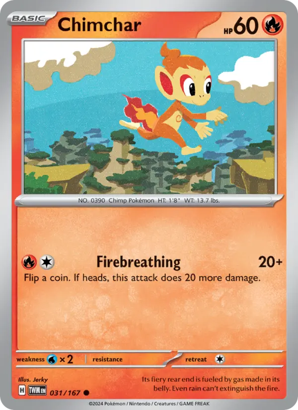 Chimchar 031 – Non-holo