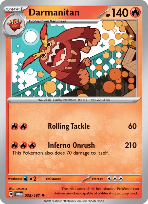 Darmanitan 035 – Non-holo