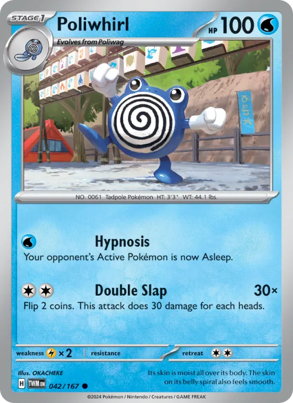 Poliwhirl 042 – Non-holo