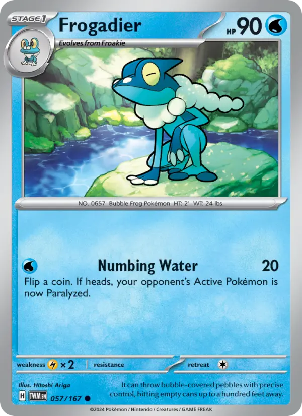 Frogadier 057 – Non-holo