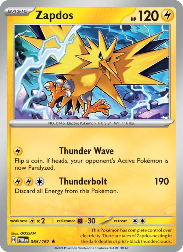 Zapdos 065 – Holo