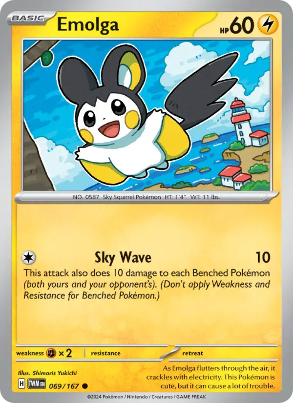 Emolga 069 – Non-holo
