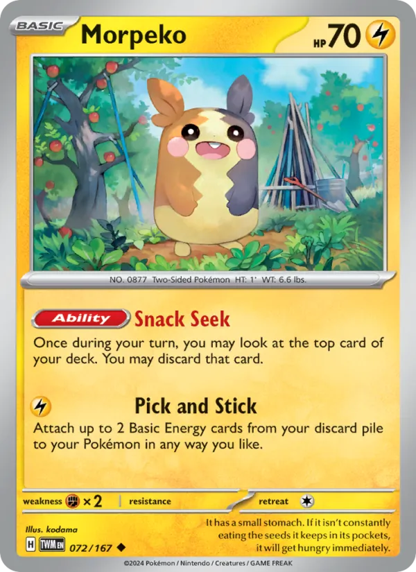 Morpeko 072 – Non-holo