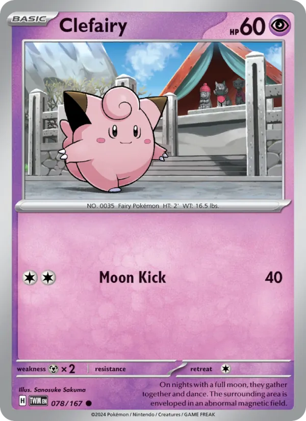 Clefairy 078 – Non-holo