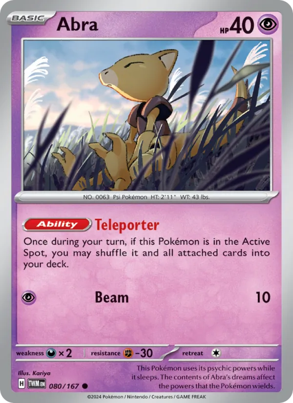 Abra 080 – Non-holo