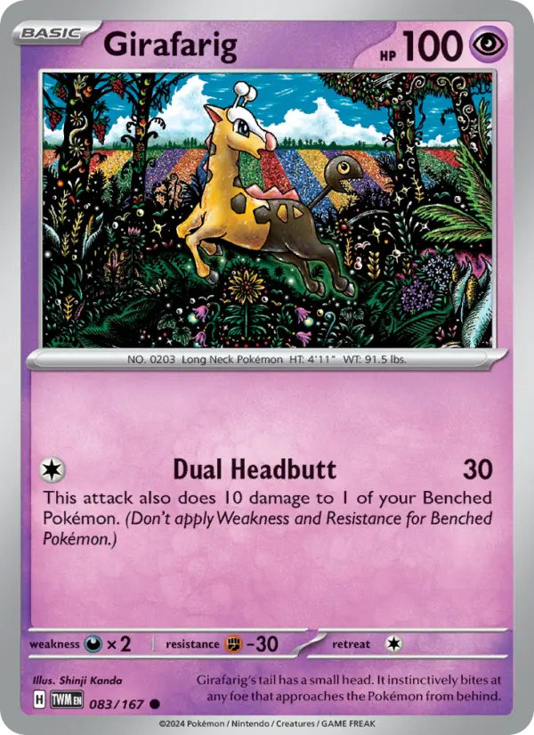 Girafarig 083 – Non-holo