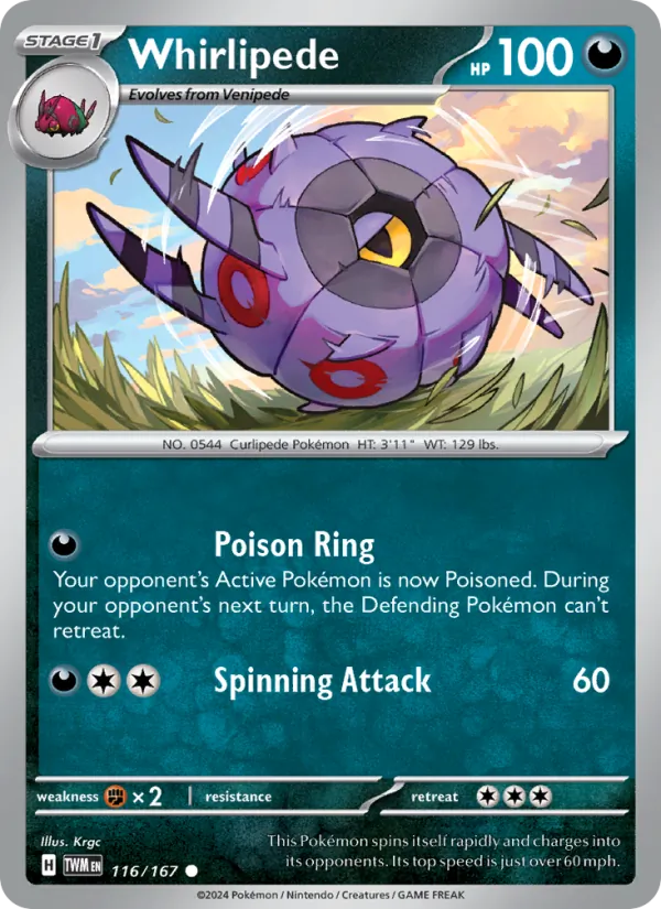 Whirlipede 116 – Non-holo