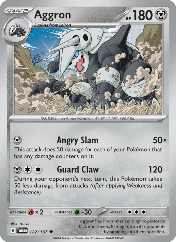 Aggron 122 – Non-holo