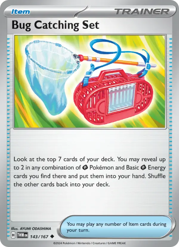 Bug Catching Set 143 – Non-holo