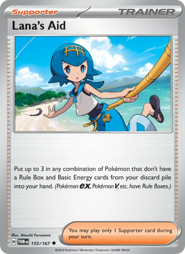 Lana's Aid 155 – Non-holo