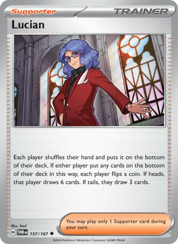 Lucian 157 – Non-holo