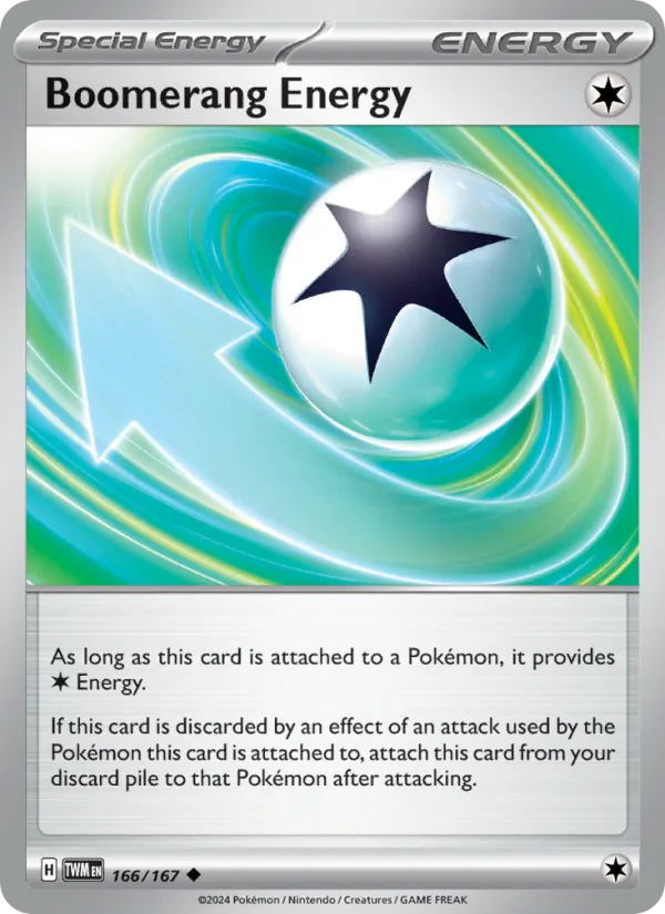 Boomerang Energy 166 – Non-holo