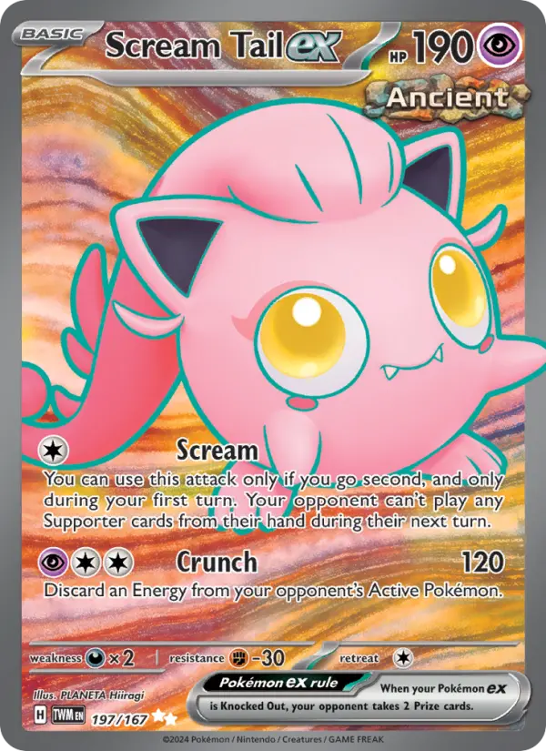 Scream Tail ex 197 – Holo
