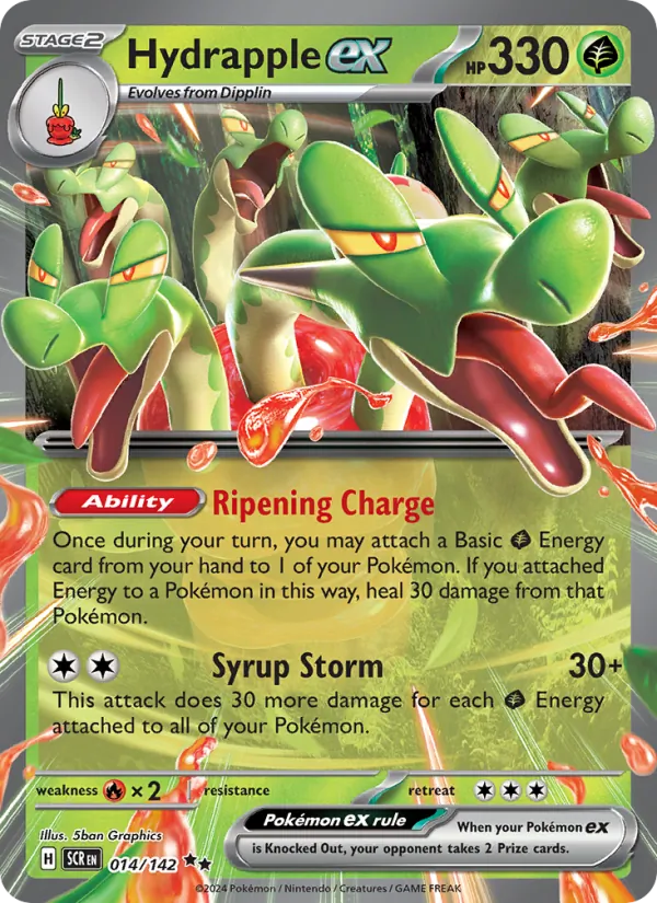 Hydrapple ex 014 – Holo