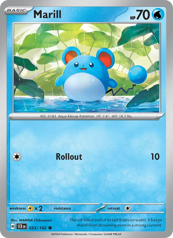 Marill 033 – Non-holo