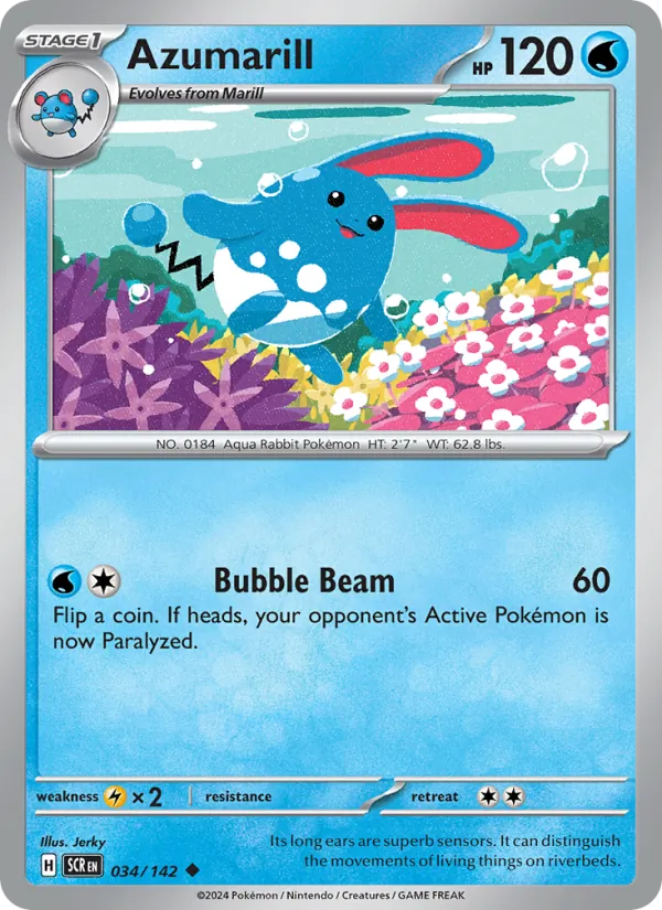 Azumarill 034 – Non-holo