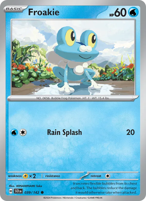 Froakie 039 – Non-holo