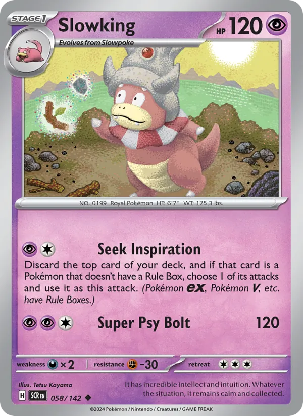 Slowking 058 – Non-holo