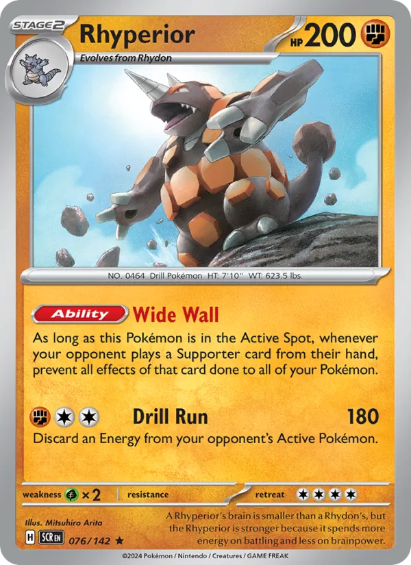 Rhyperior 076 – Reverse Holo
