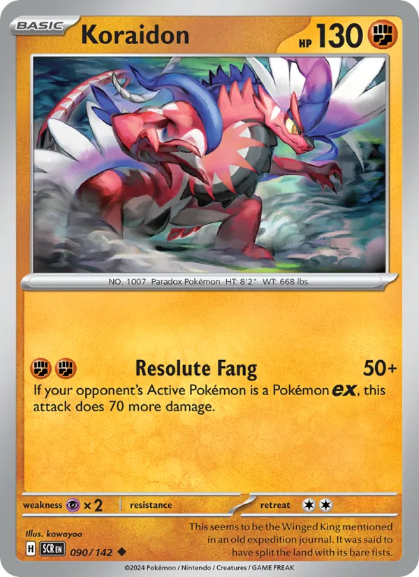 Koraidon 090 – Non-holo