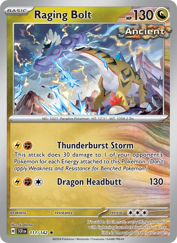 Raging Bolt 111 – Reverse Holo
