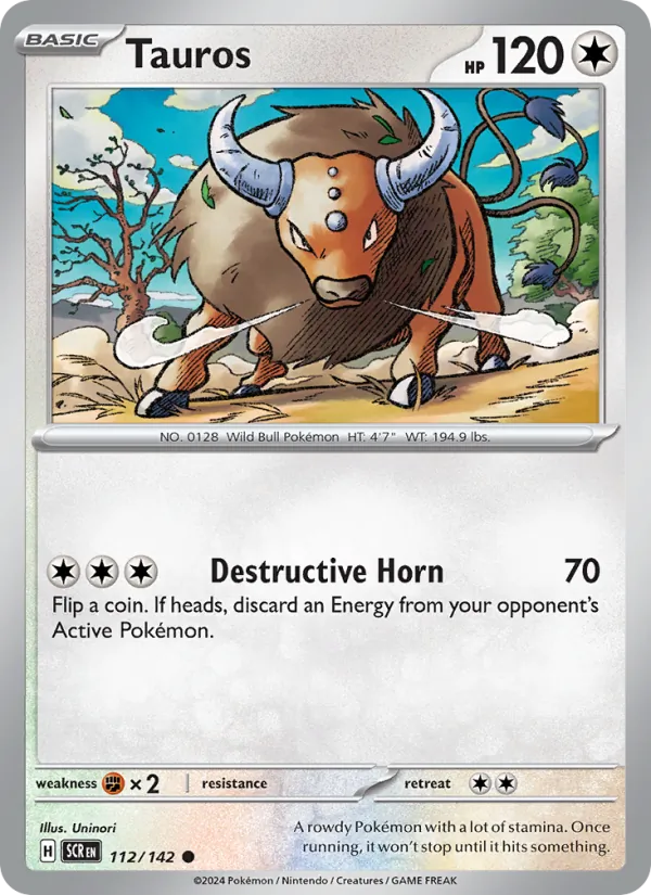 Tauros 112 – Non-holo