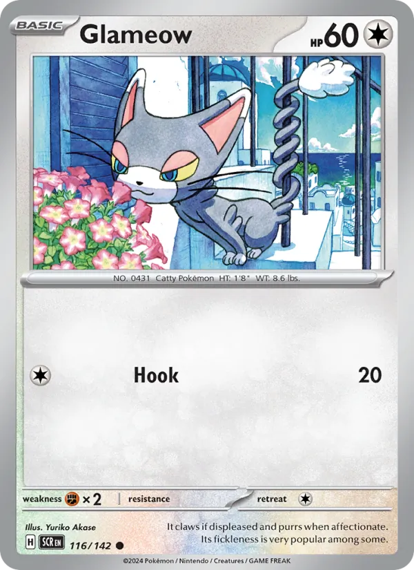 Glameow 116 – Non-holo