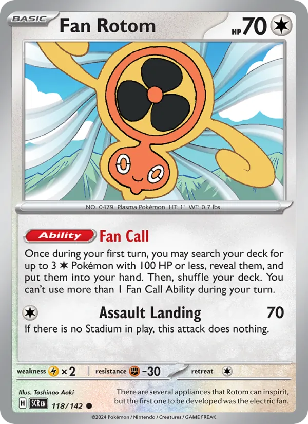 Fan Rotom 118 – Non-holo