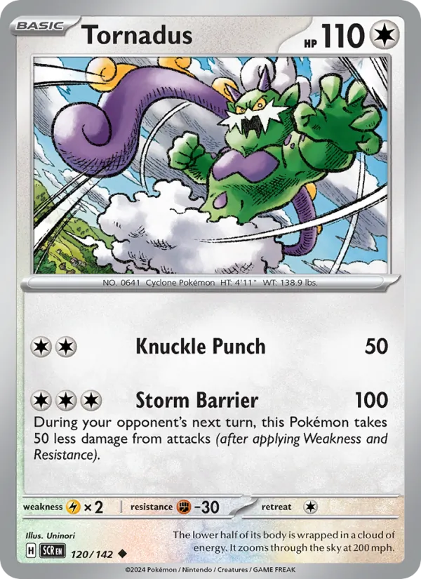 Tornadus 120 – Non-holo