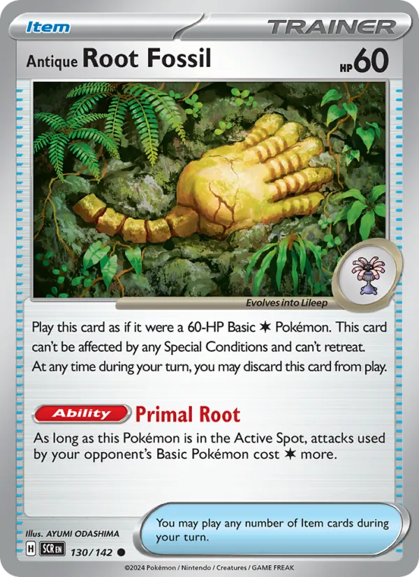 Antique Root Fossil 130 – Non-holo