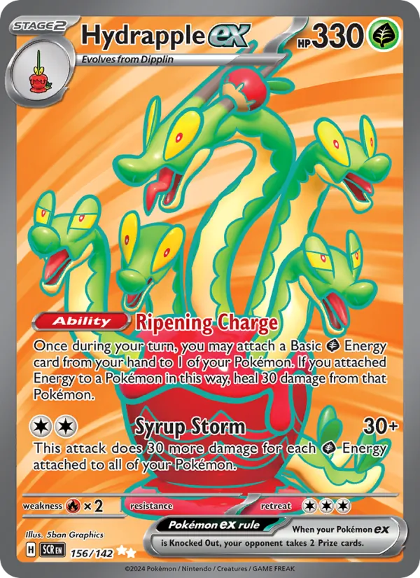 Hydrapple ex 156 – Holo