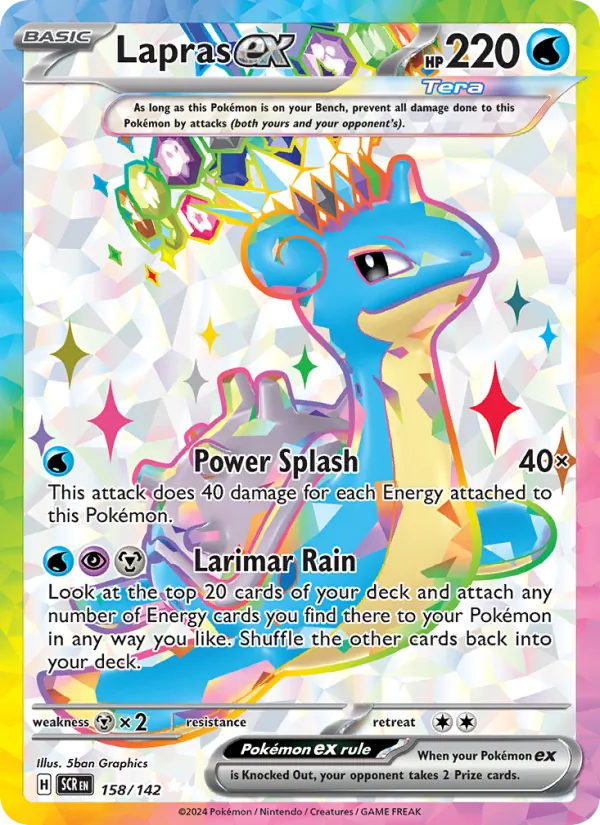 Lapras ex 158 – Holo