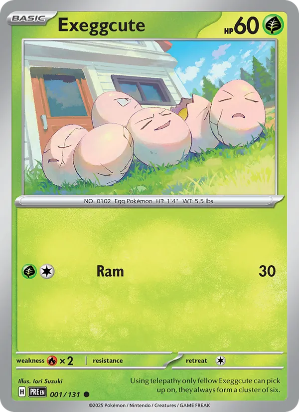 Exeggcute 001 – Non-holo