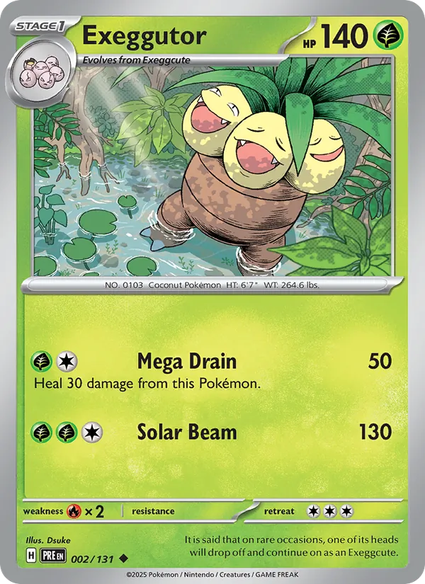 Exeggutor 002 – Non-holo