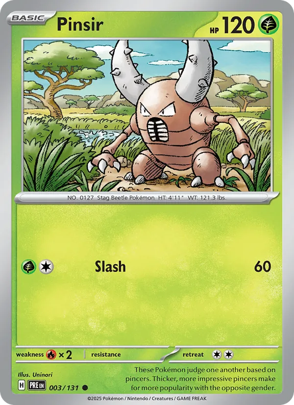 Pinsir 003 – Non-holo