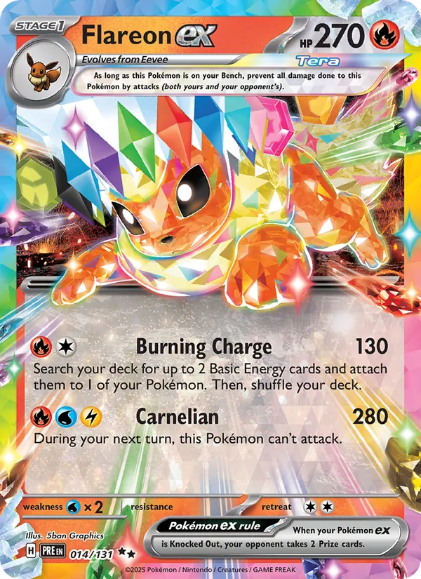 Flareon ex 014 – Holo
