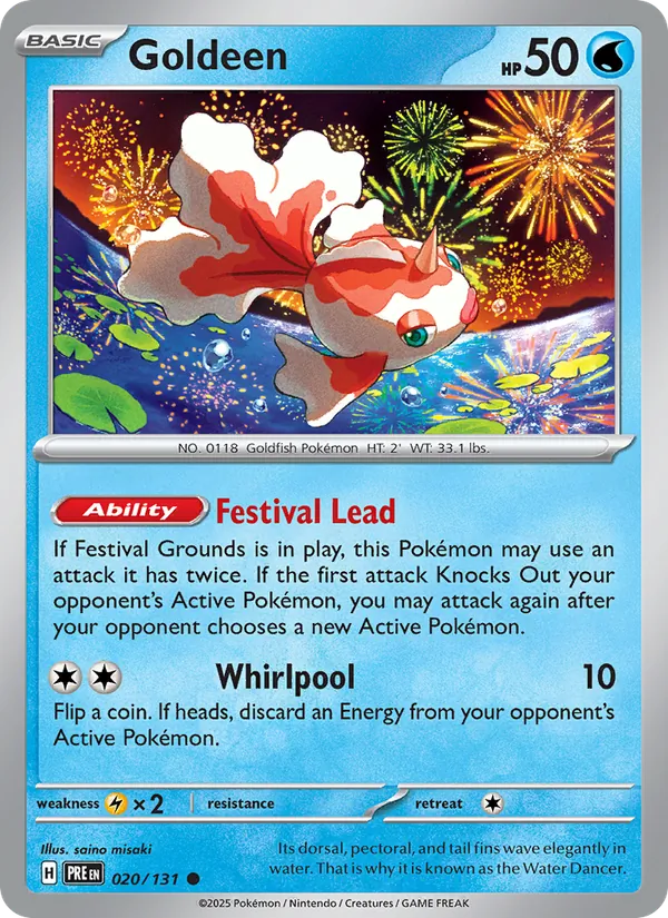 Goldeen 020 – Non-holo