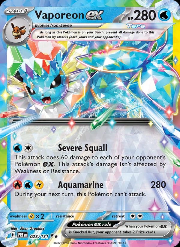 Vaporeon ex 023/131