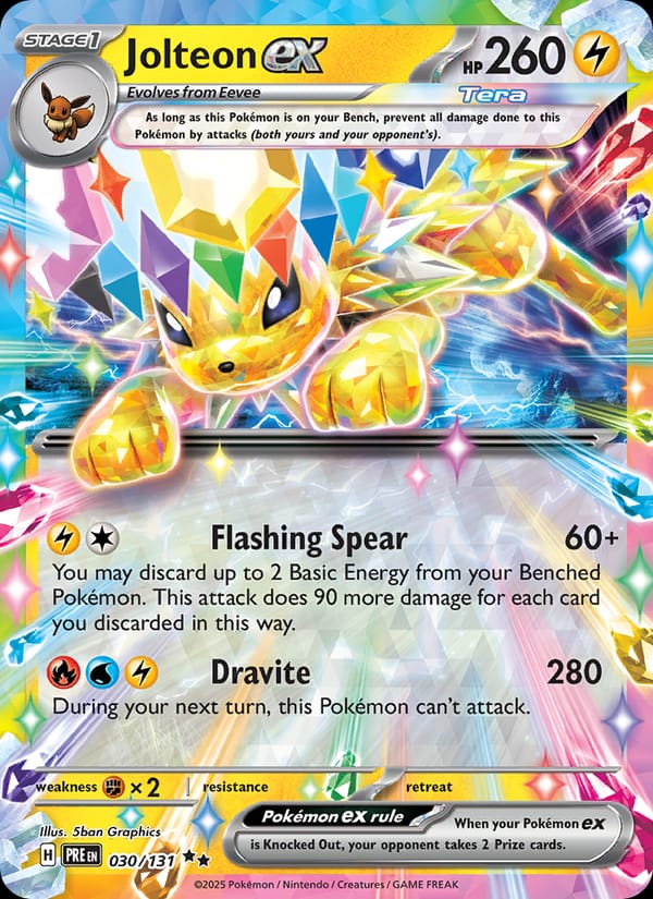 Jolteon ex 030/131