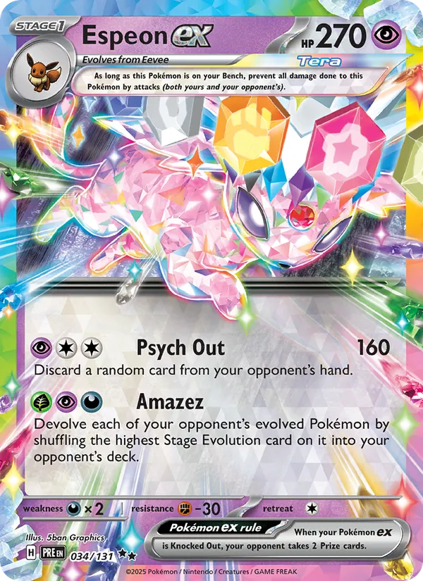 Espeon ex 034 – Holo