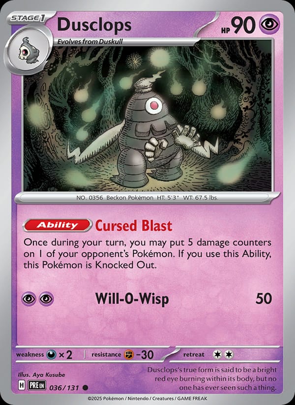 Dusclops 036/131