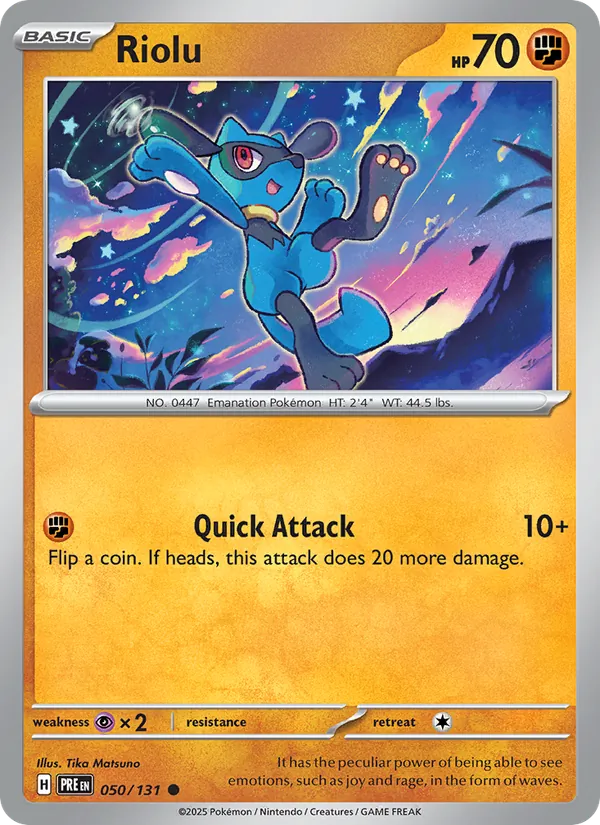 Riolu 050 – Non-holo