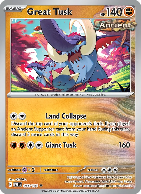 Great Tusk 055 – Non-holo