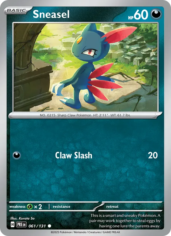 Sneasel 061 – Non-holo