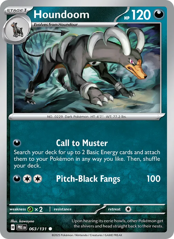 Houndoom 063 – Non-holo