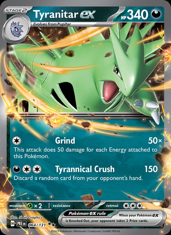 Tyranitar ex 064/131