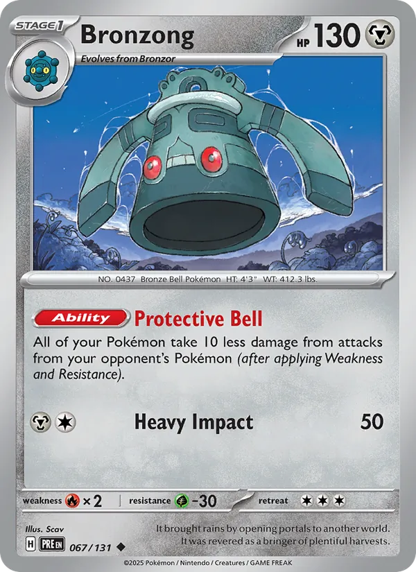 Bronzong 067 – Non-holo